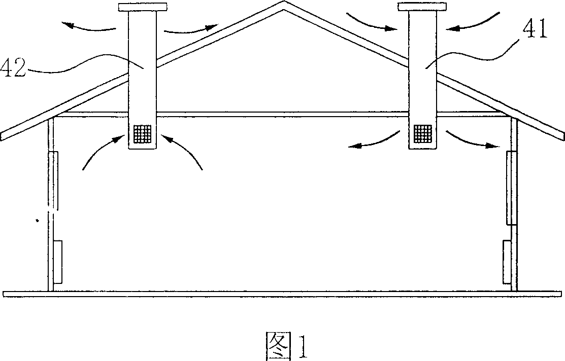 Energy displacement ventilating system and spiral energy displacement device