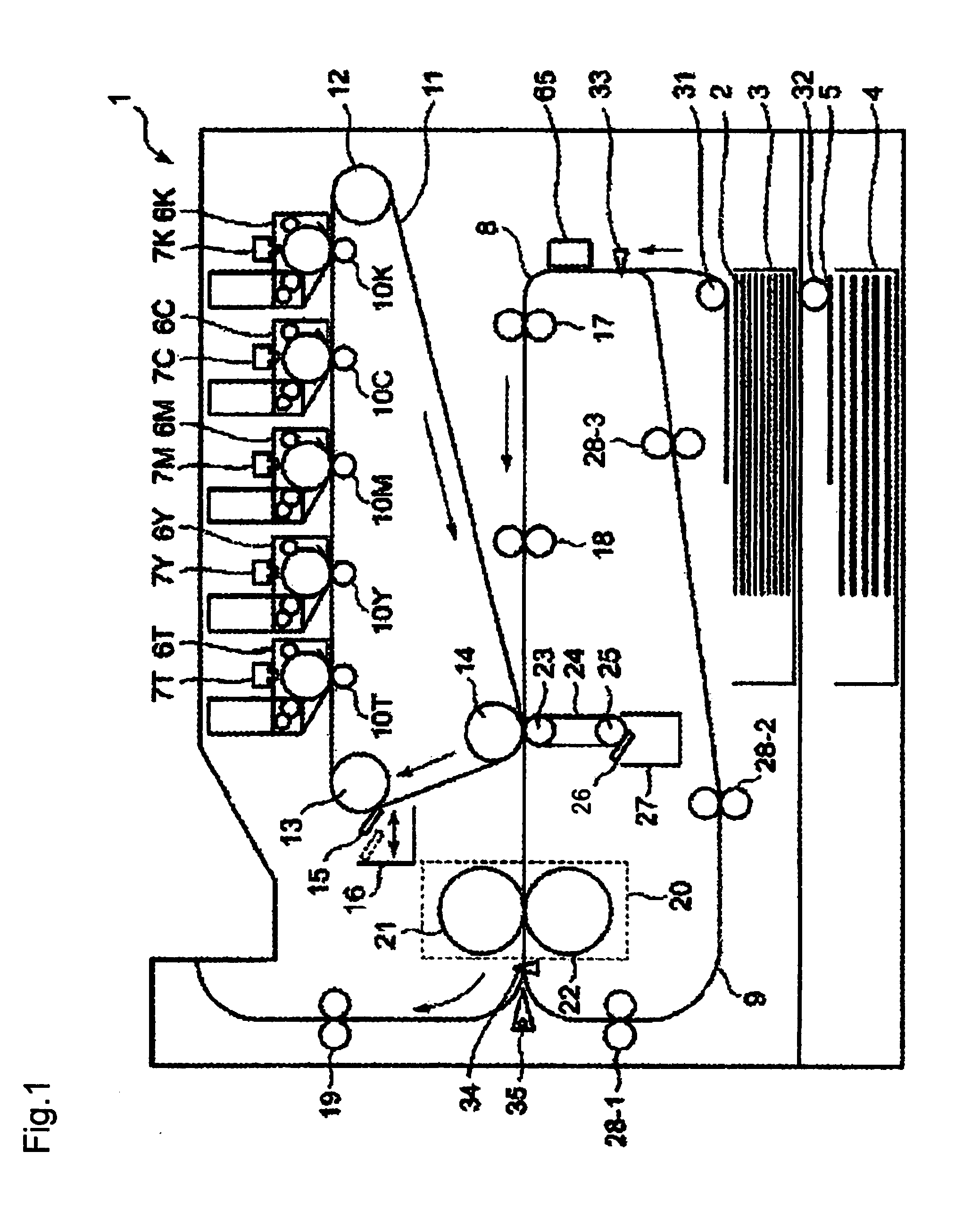 Transparent developer, developer housing, development device, and image formation apparatus