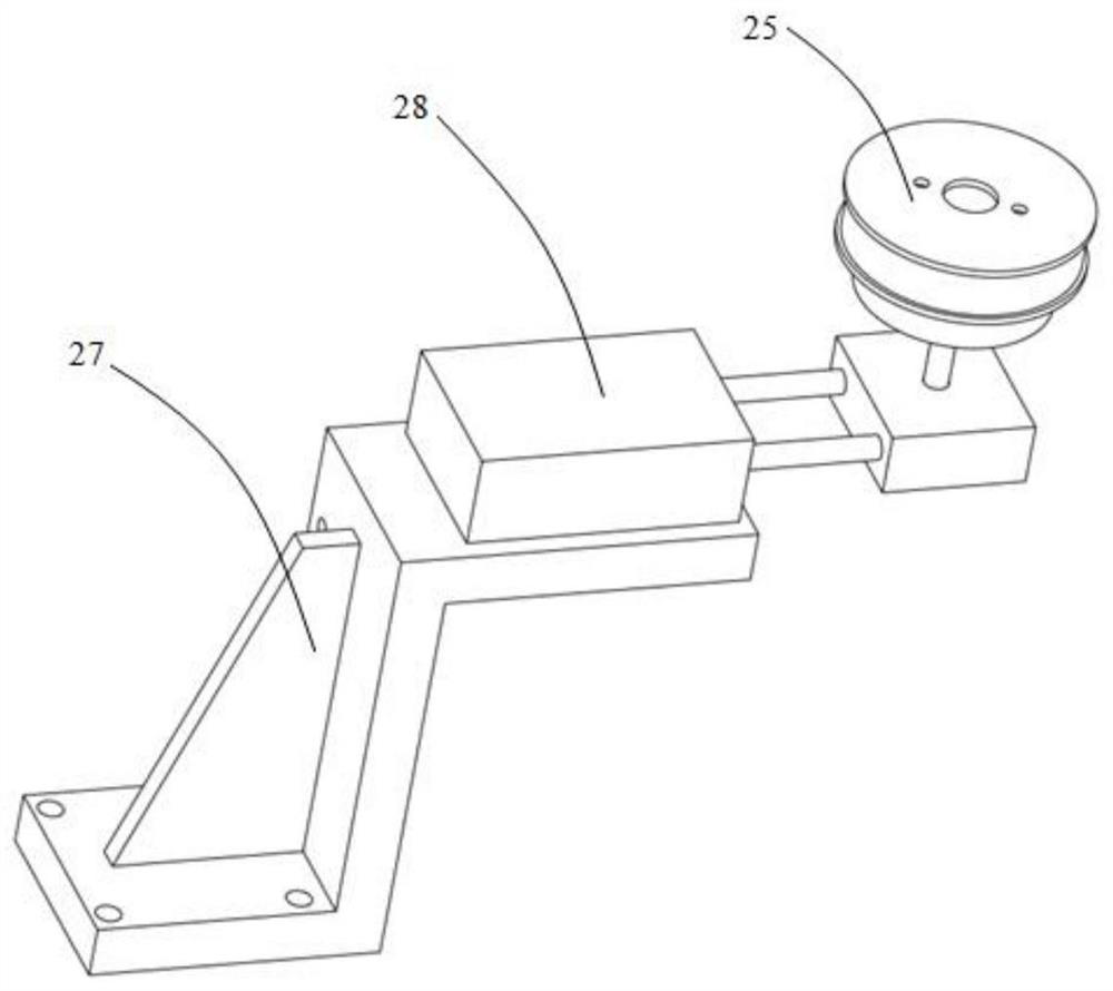 A special grinding device for cleaning cast iron parts