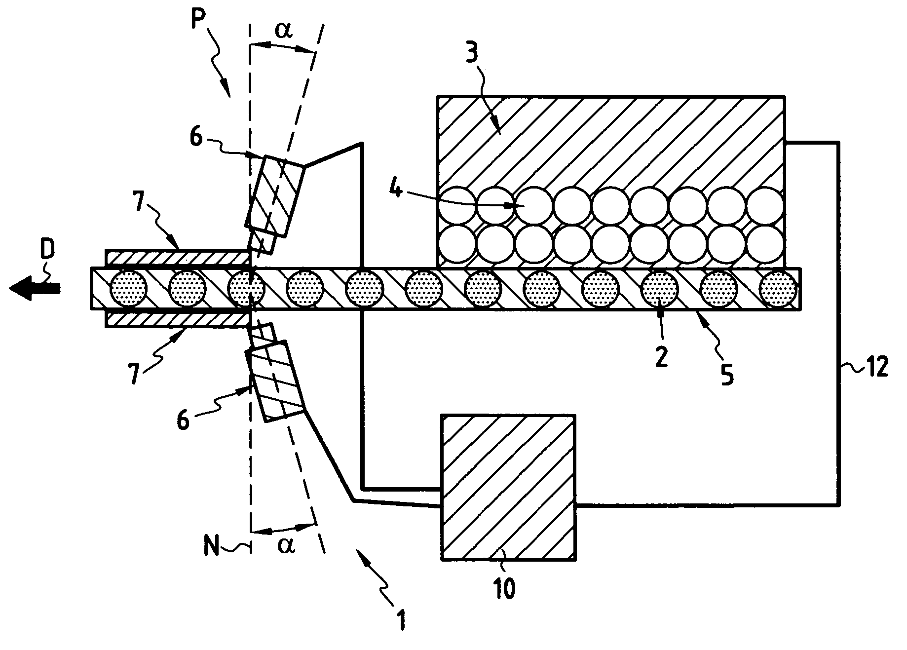 Method and apparatus for inspecting hot hollow articles that are translucent or transparent