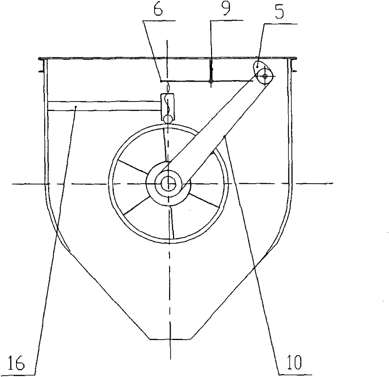 Automatic cleaning device of rotary screen for producing compound fertilizer