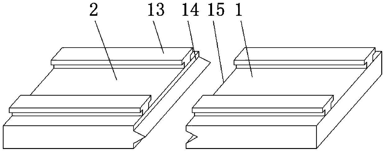 Material quantification device for hollow brick production