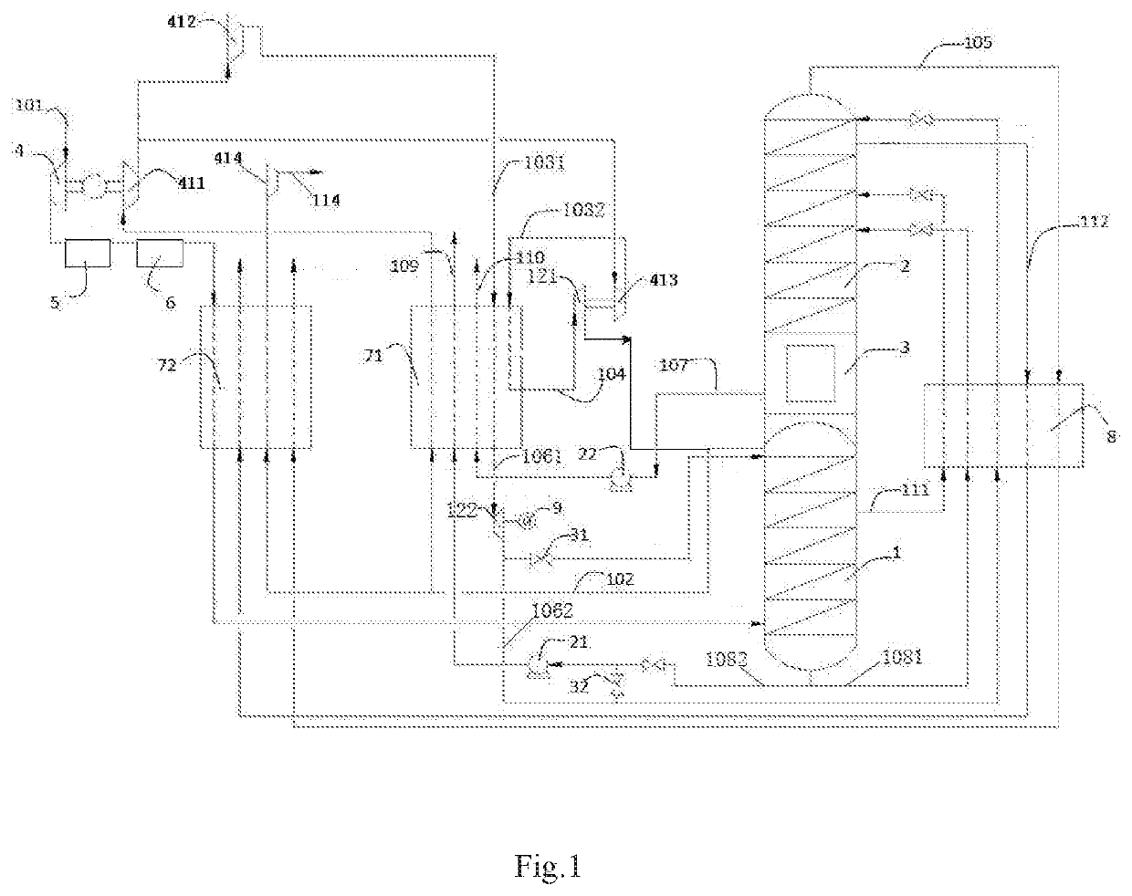 Method and device for producing air product based on cryogenic rectification