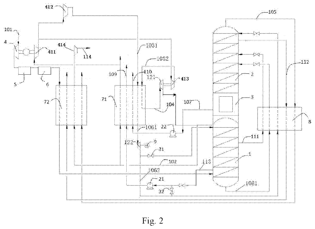 Method and device for producing air product based on cryogenic rectification