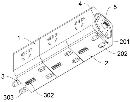 Automatic control socket capable of avoiding electric shock