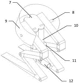 Bionic flea jumping assist device