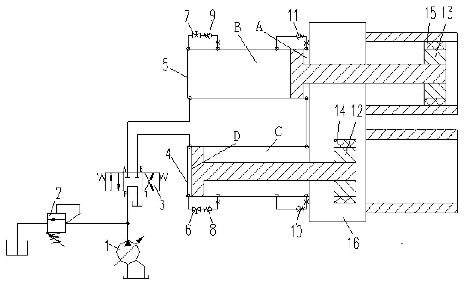 Jumping-prevention machine halt method of double-cylinder pumping system, double-cylinder pumping system and pumping equipment