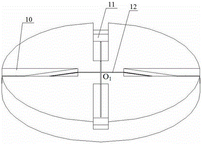 Concentricity calibrating device and method for assembling of azimuth compass repeater