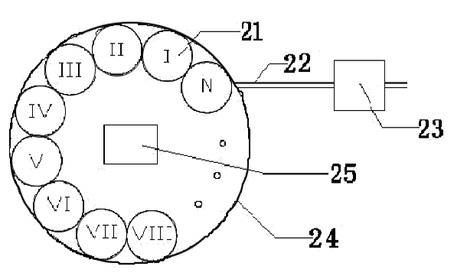 Automatic sampling device and control method thereof