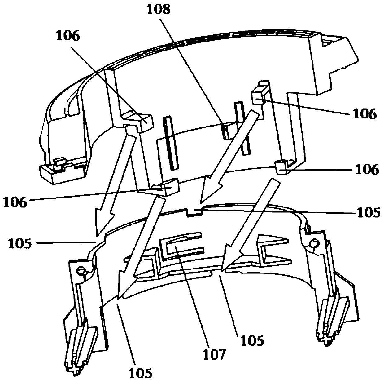 Adjustable ultra-short throw laser projection TV