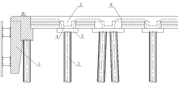 Machining method of bottom sealing hoop for fabricated pile cap construction