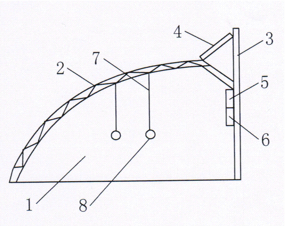 Greenhouse solar supplementary lighting system device