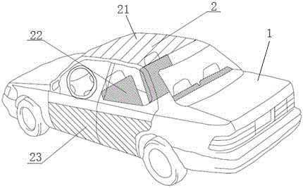 Novel automobile temperature step adjustment system