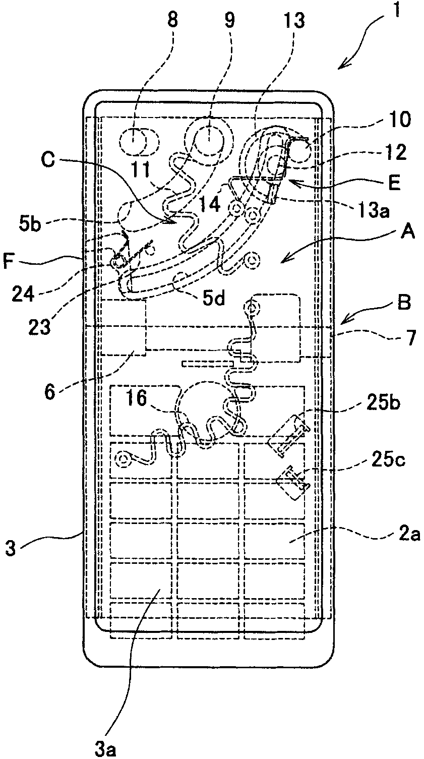 Portable electronic equipment and operating mechanism of housing