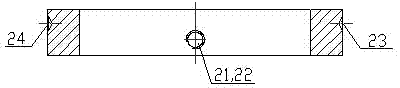 Sealing adjusting mirror bracket for cavity enhanced spectrum instrument