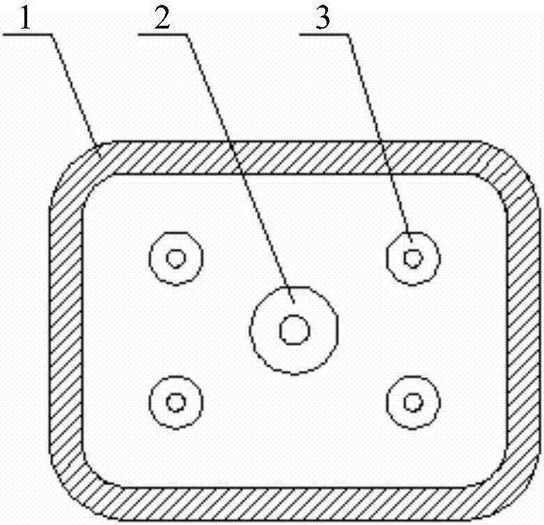 Bidirectional cooling dynamic casting composite ingot casting method and device