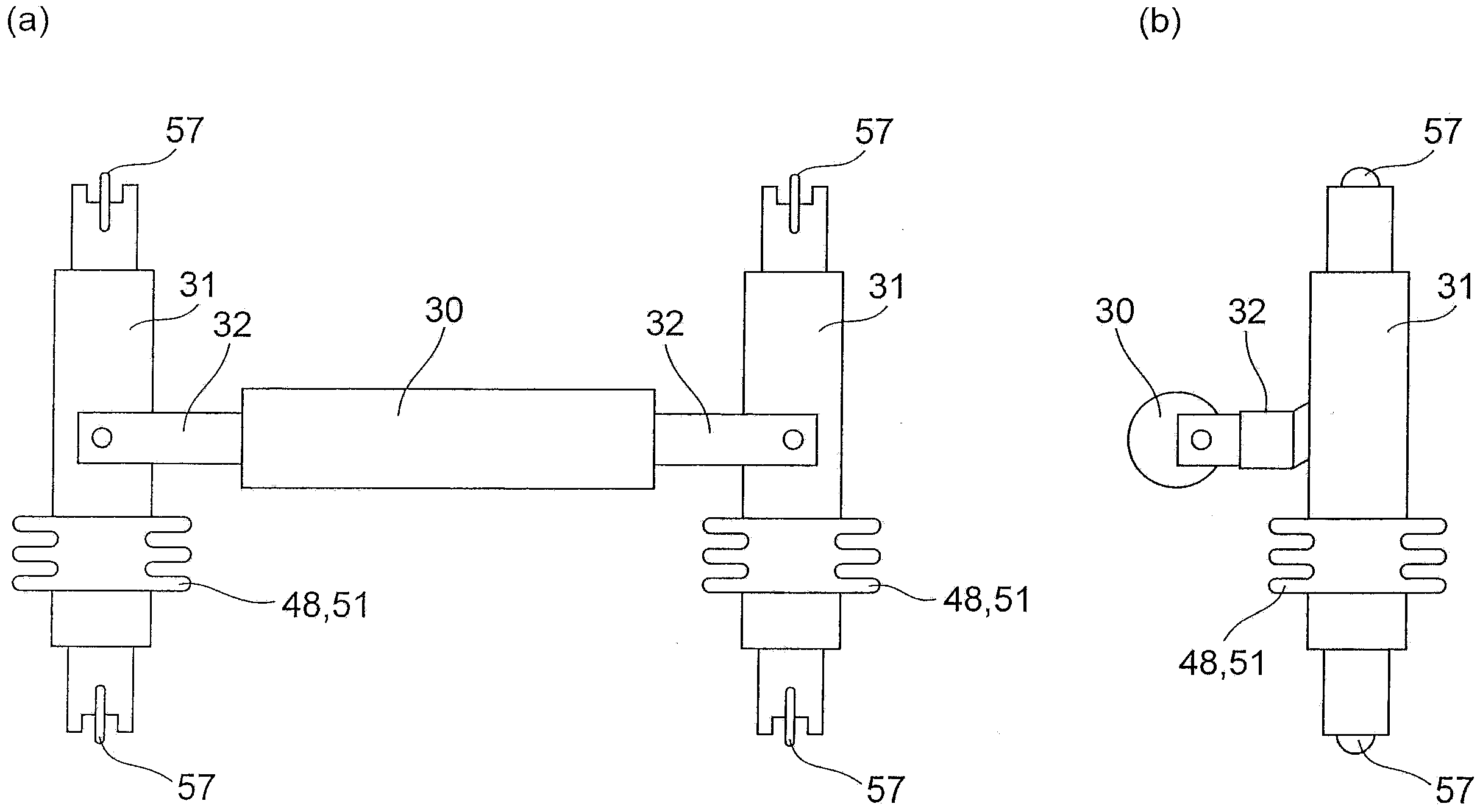 Elevator cable swing suppression system