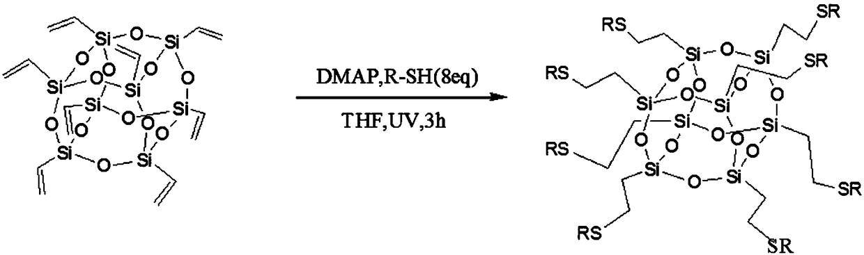 Polyhydroxy POSS-modified reverse osmosis composite membrane and preparation method thereof