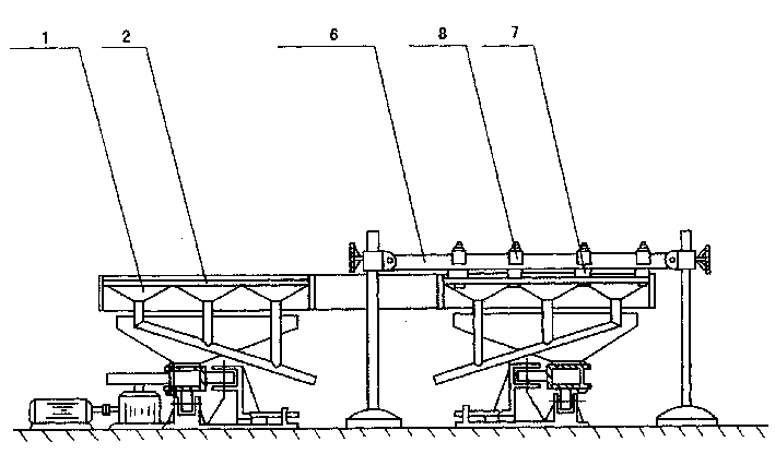 Method and unit for levelling filter disc assembly of rotary disc vacuum filter