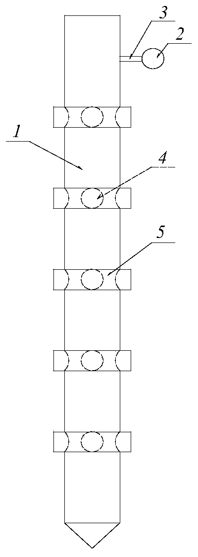 Pressure-controllable layered grouting type sleeve valve tube and grouting method