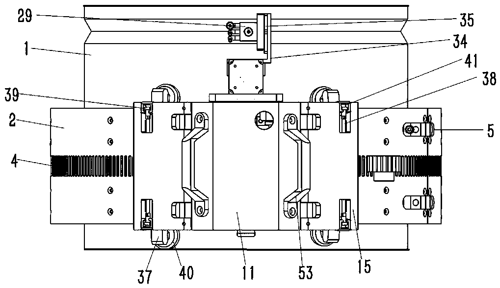 Quick clamping, walking and welding device capable of operating along annular track