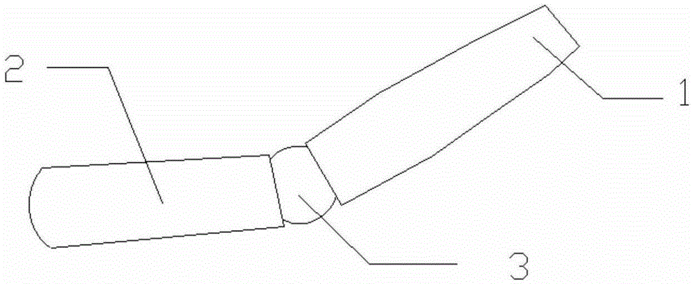 Test device and method for simulating bulging property of fabric in actual wearing