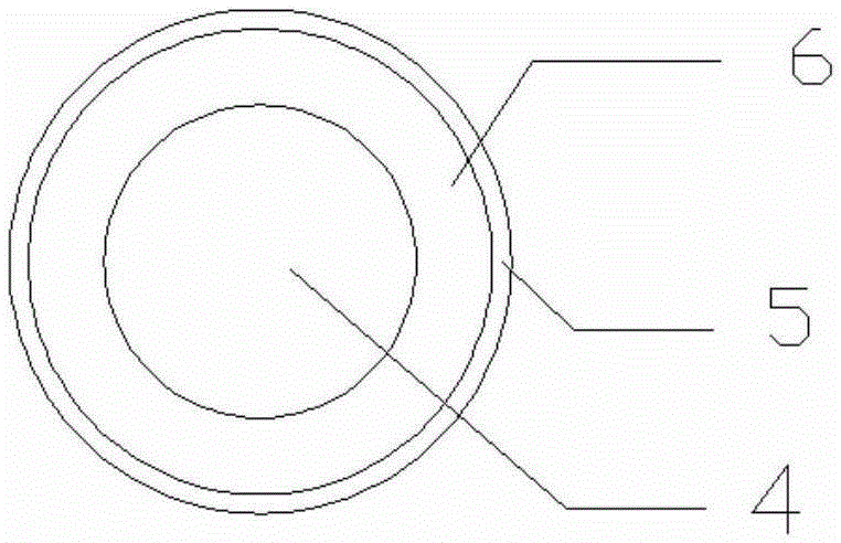 Test device and method for simulating bulging property of fabric in actual wearing