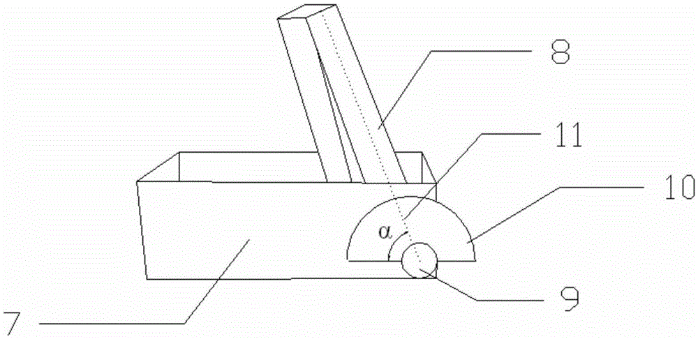 Test device and method for simulating bulging property of fabric in actual wearing