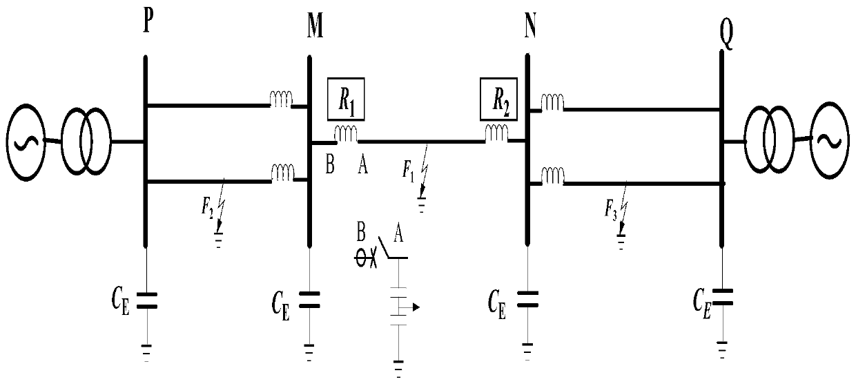 Half-wavelength transmission line transient state quantity pilot protection method based on post-test simulation principle