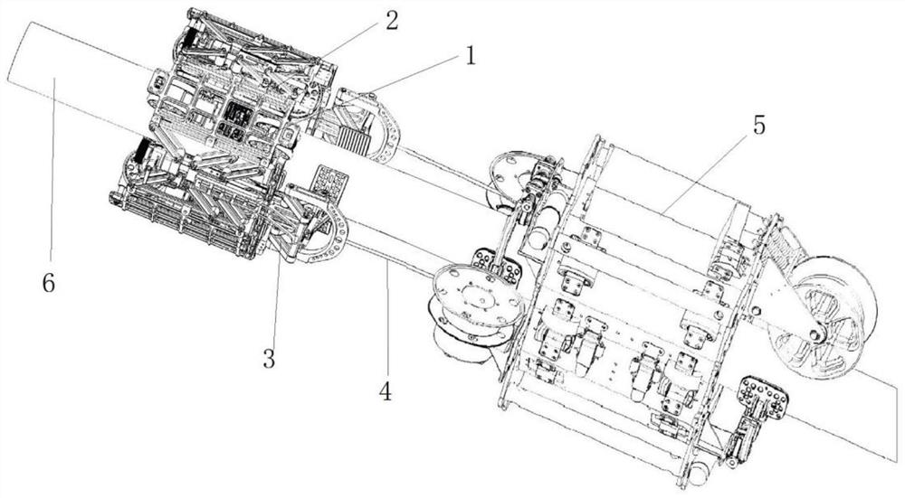 A rope climbing robot