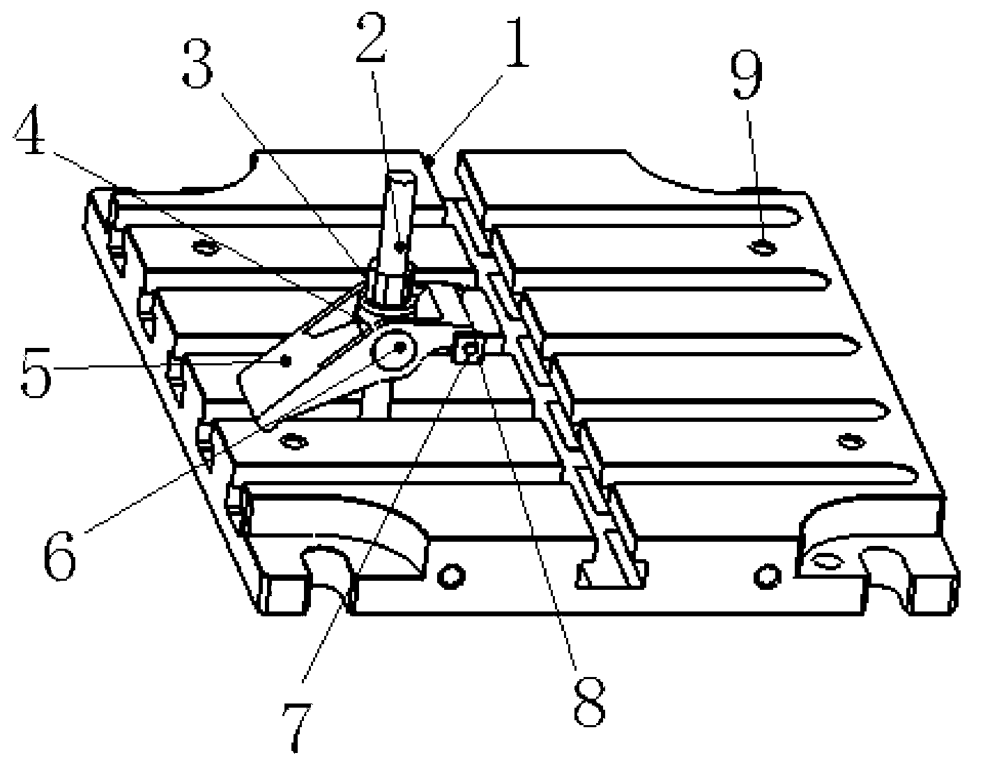 Clamping device and clamping and positioning method thereof