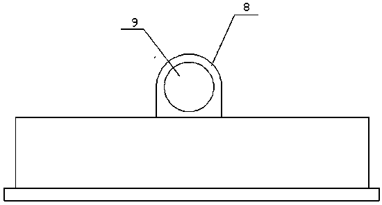 Air inlet protective plug for train brake rear cover and preparation method thereof