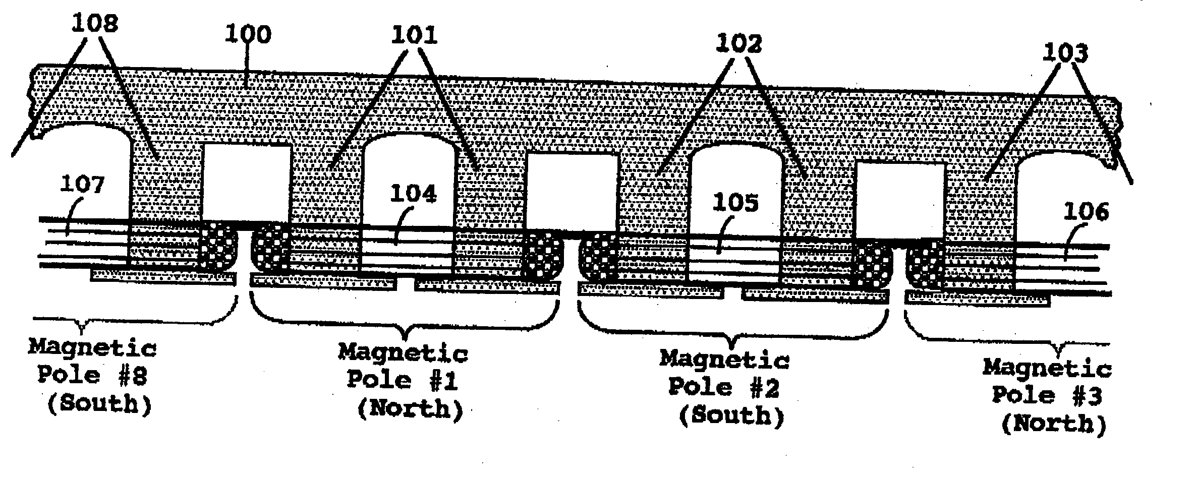 Starting system for salient-poled-rotor electric motor