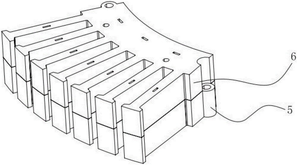 Outer-tooth and inner-stator structure of motor and manufacturing method of outer-tooth and inner-stator structure