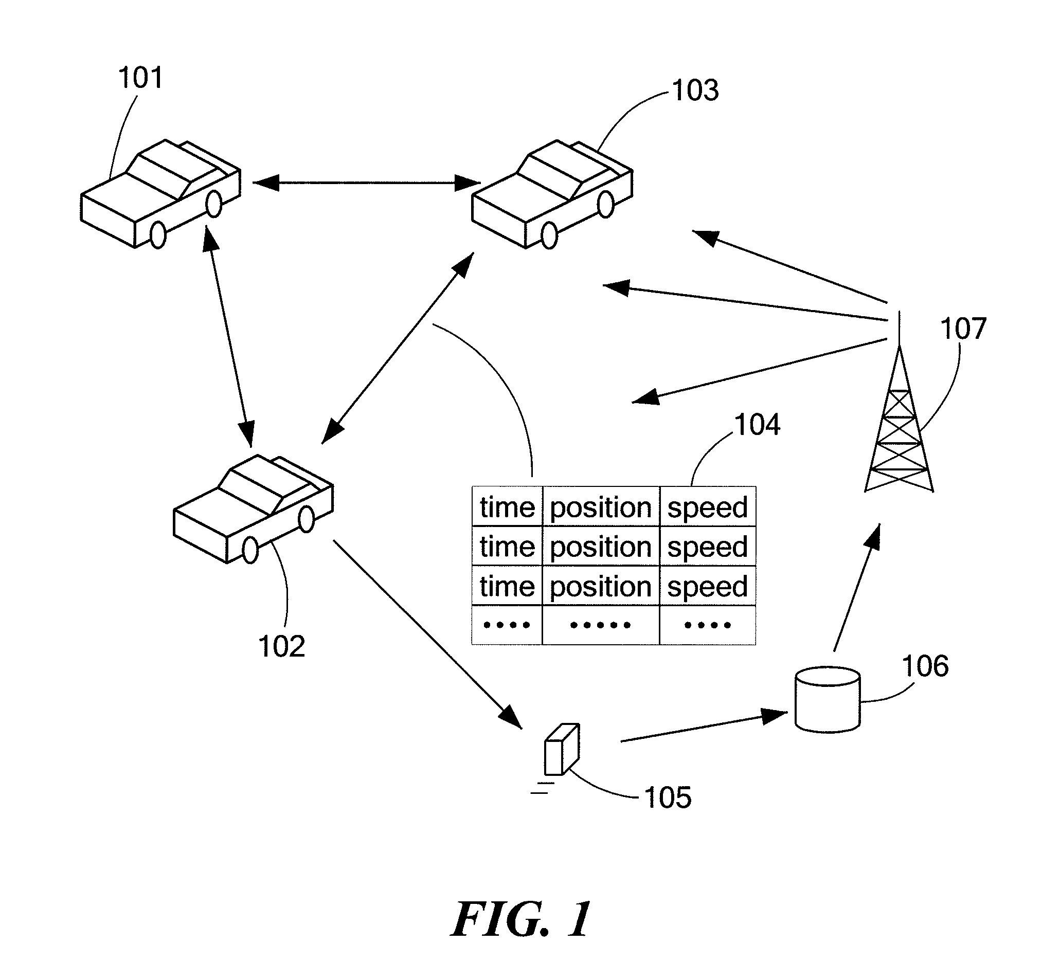 Network Providing Vehicles with Improved Traffic Status Information