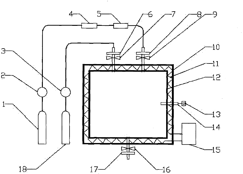 Fruit and vegetable precooling device