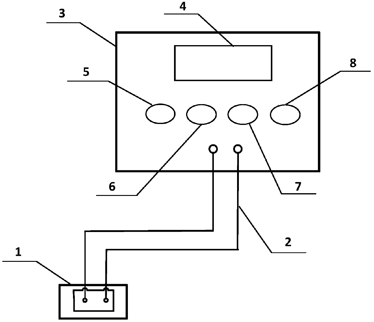 Temperature transmitter measurement channel resistance value automatic transmitting device and method