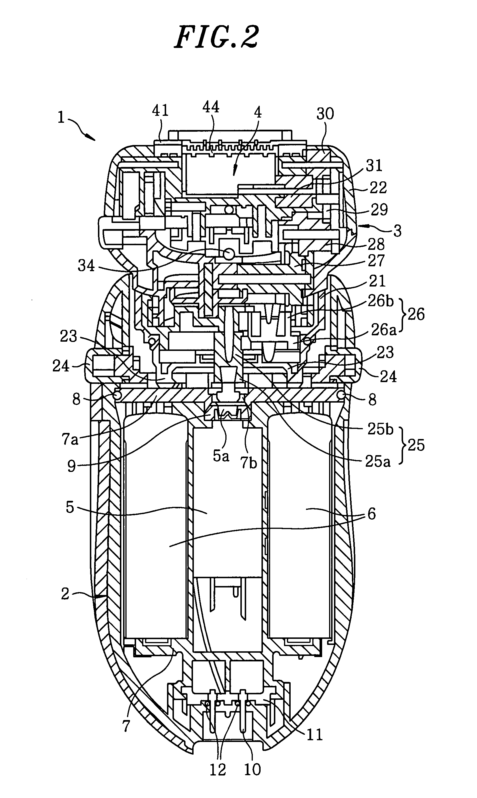 Hair removing apparatus