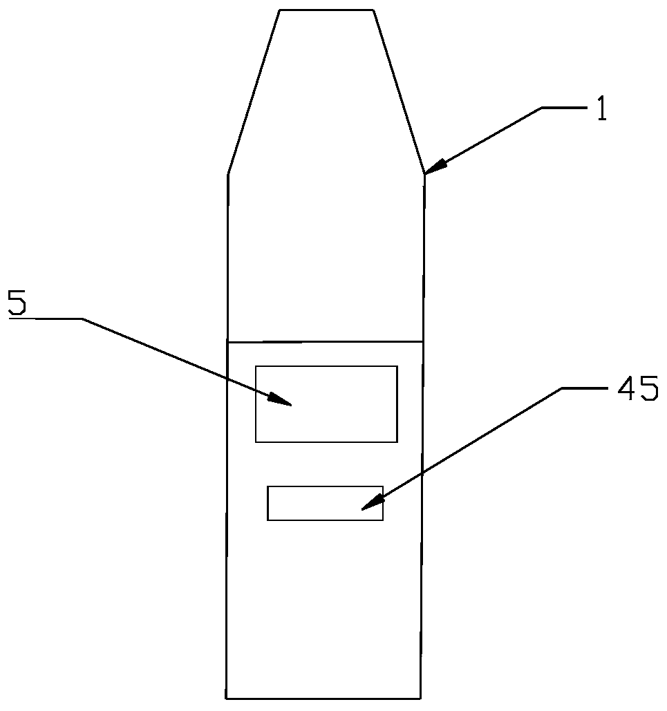 Electronic cigarette for controlling preheating through touch pressure sensor and preheating method thereof