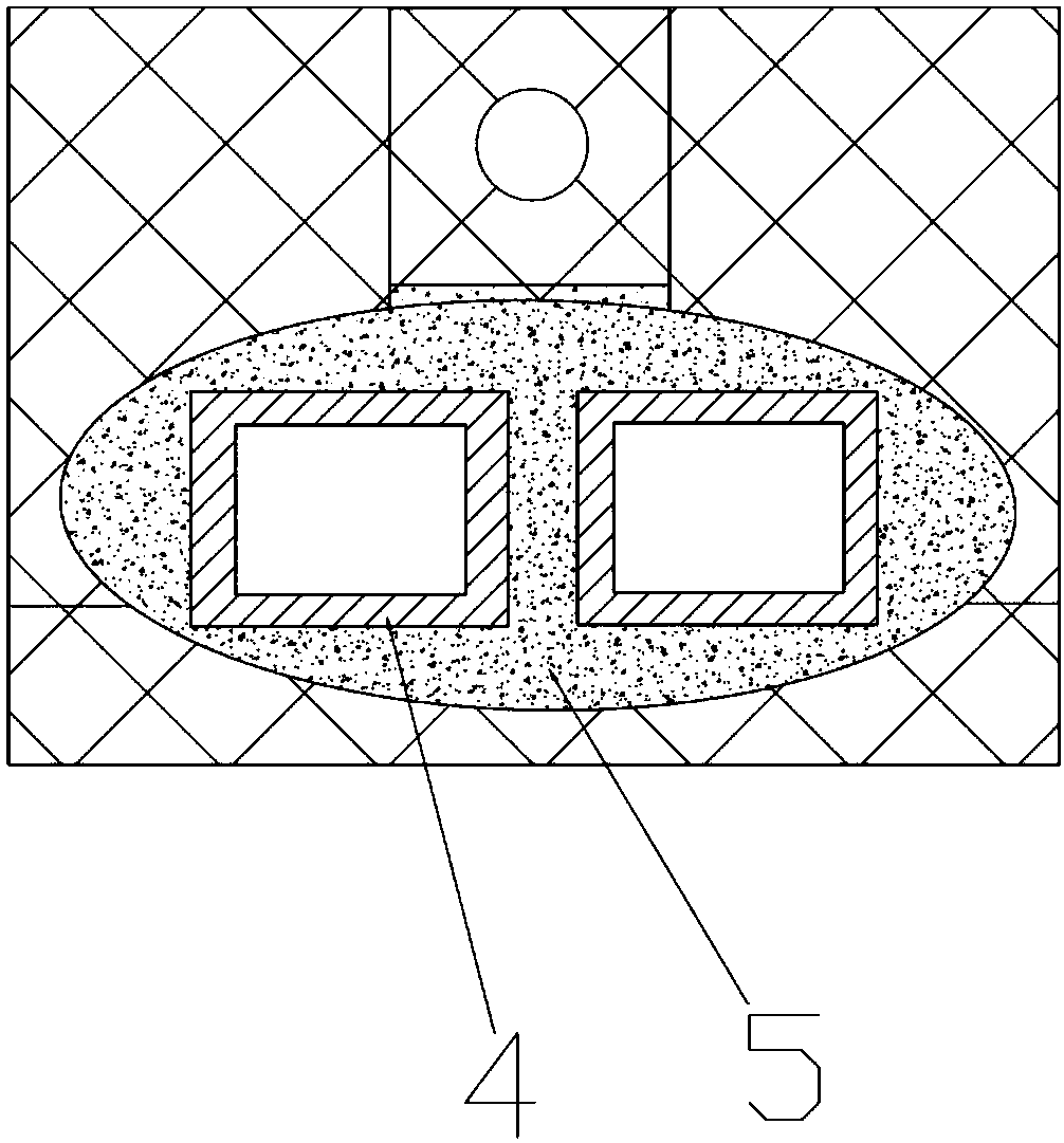 Maintenance method of chute port of coking furnace