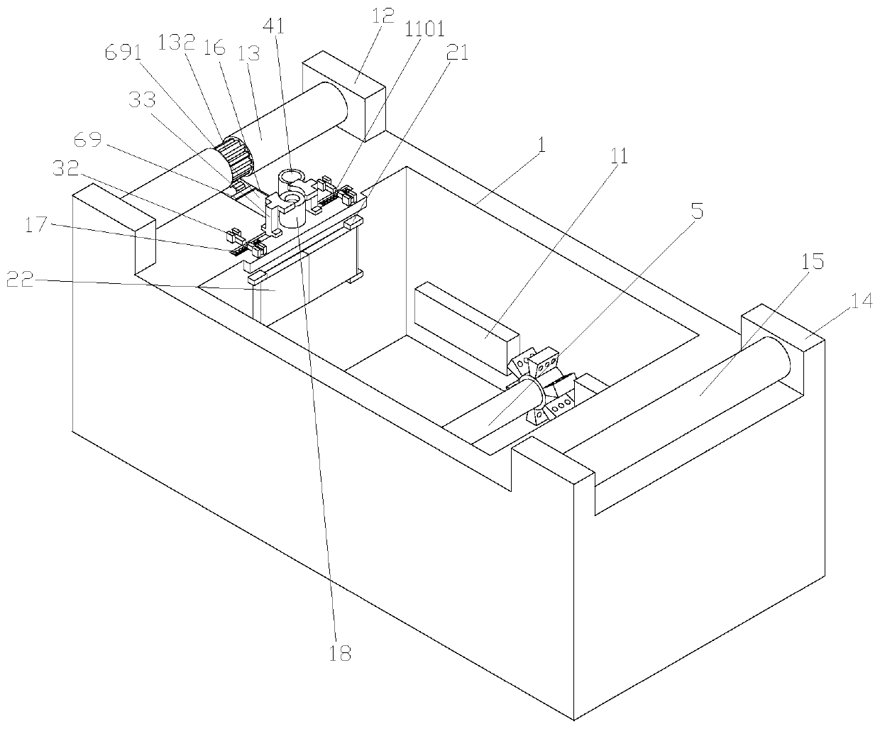 A kind of dipping tank for maintaining the concentration of dye solution