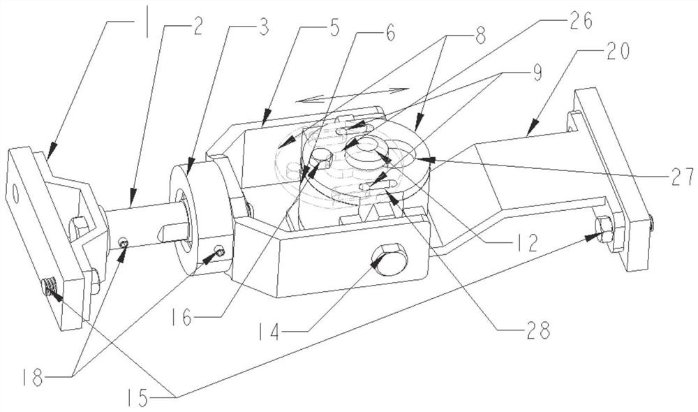 Towing device and towing method of intelligent inspection robot