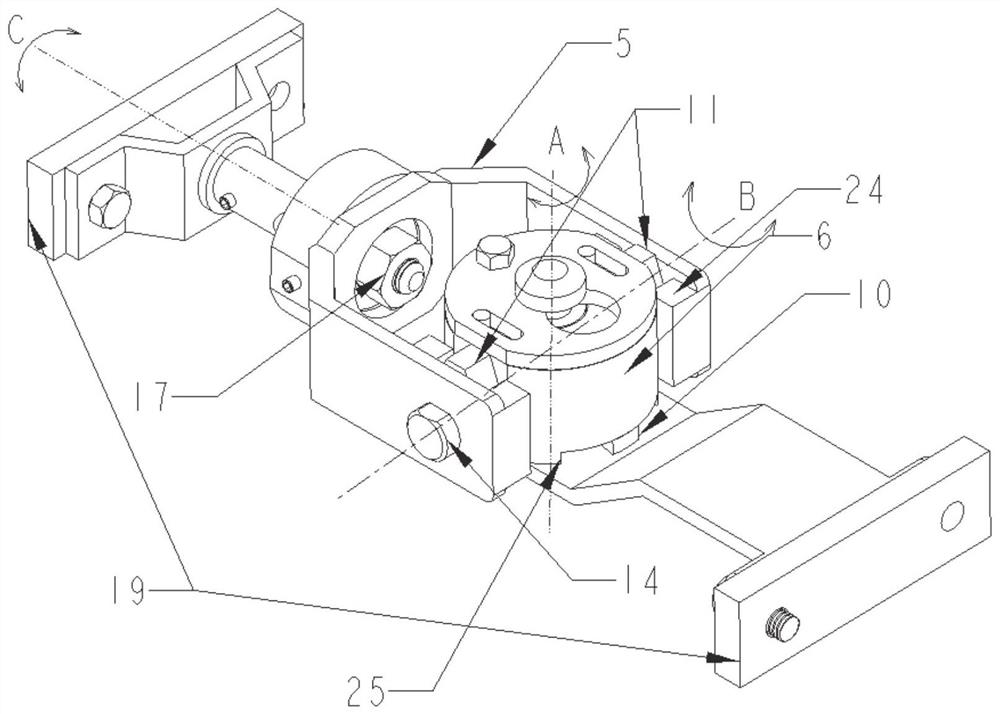 Towing device and towing method of intelligent inspection robot