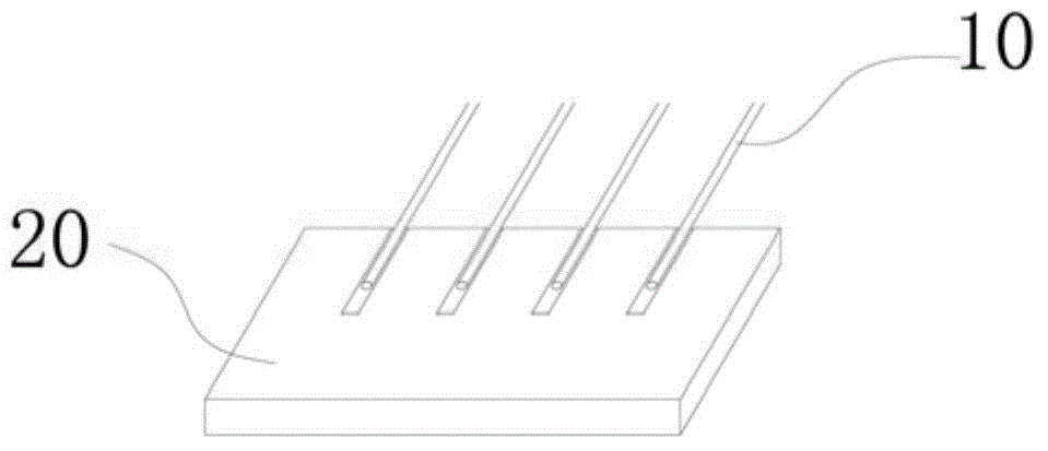 Tin soldering jig and laser tin soldering method