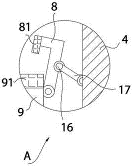 Breaking preventing device for toughened glasses in transporting
