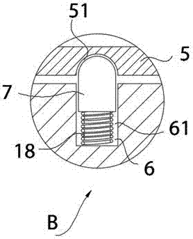 Breaking preventing device for toughened glasses in transporting