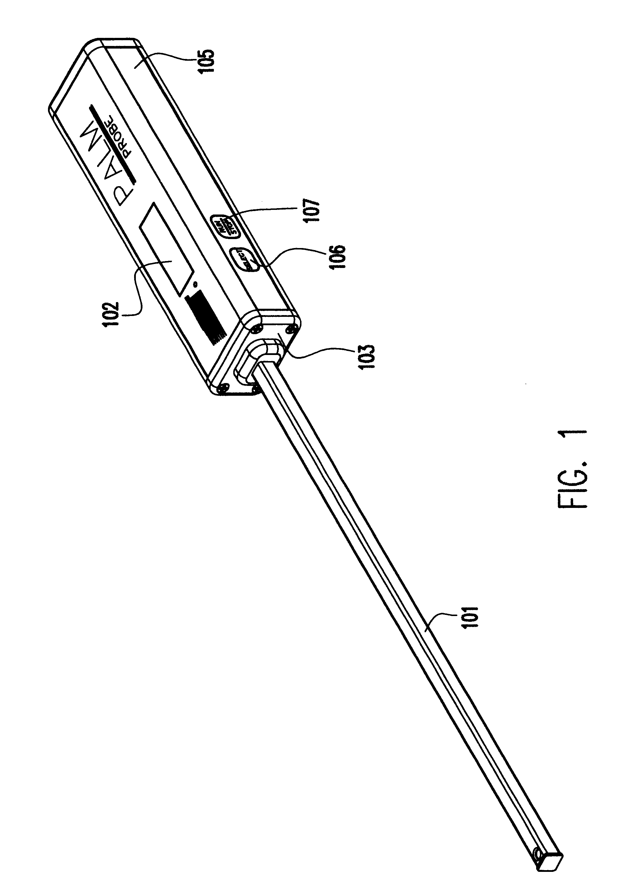 Probe style radiometer