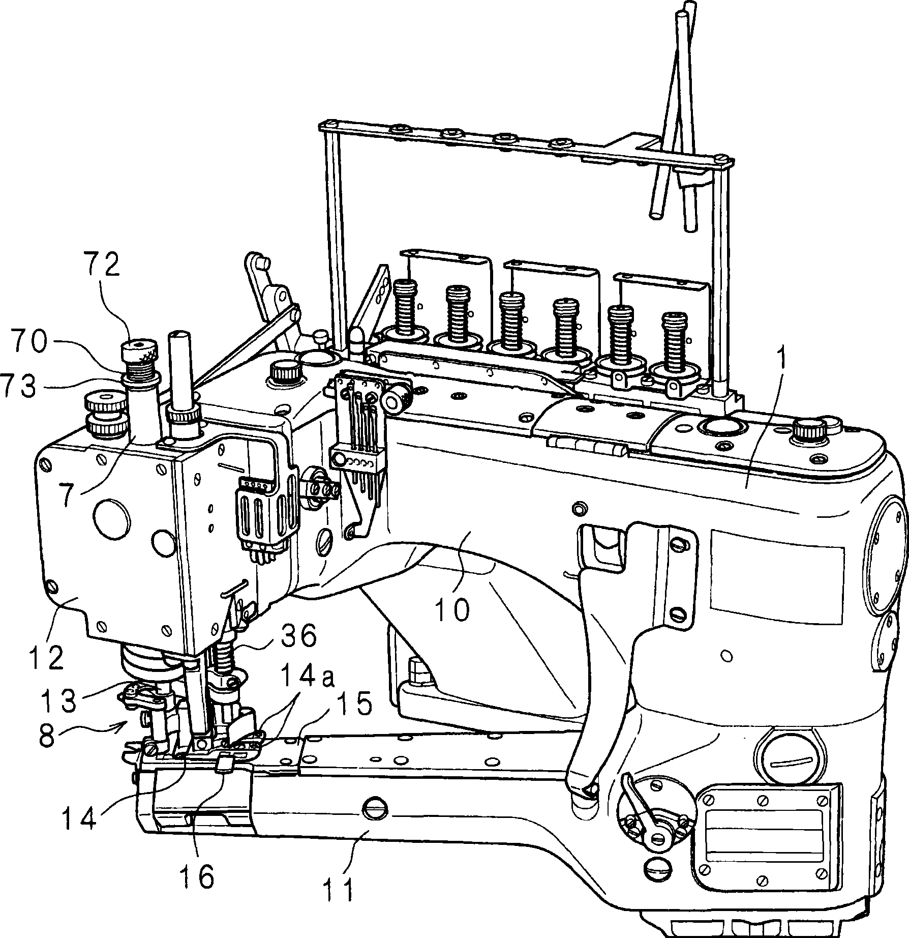 Driving device for cutter of sewing machine