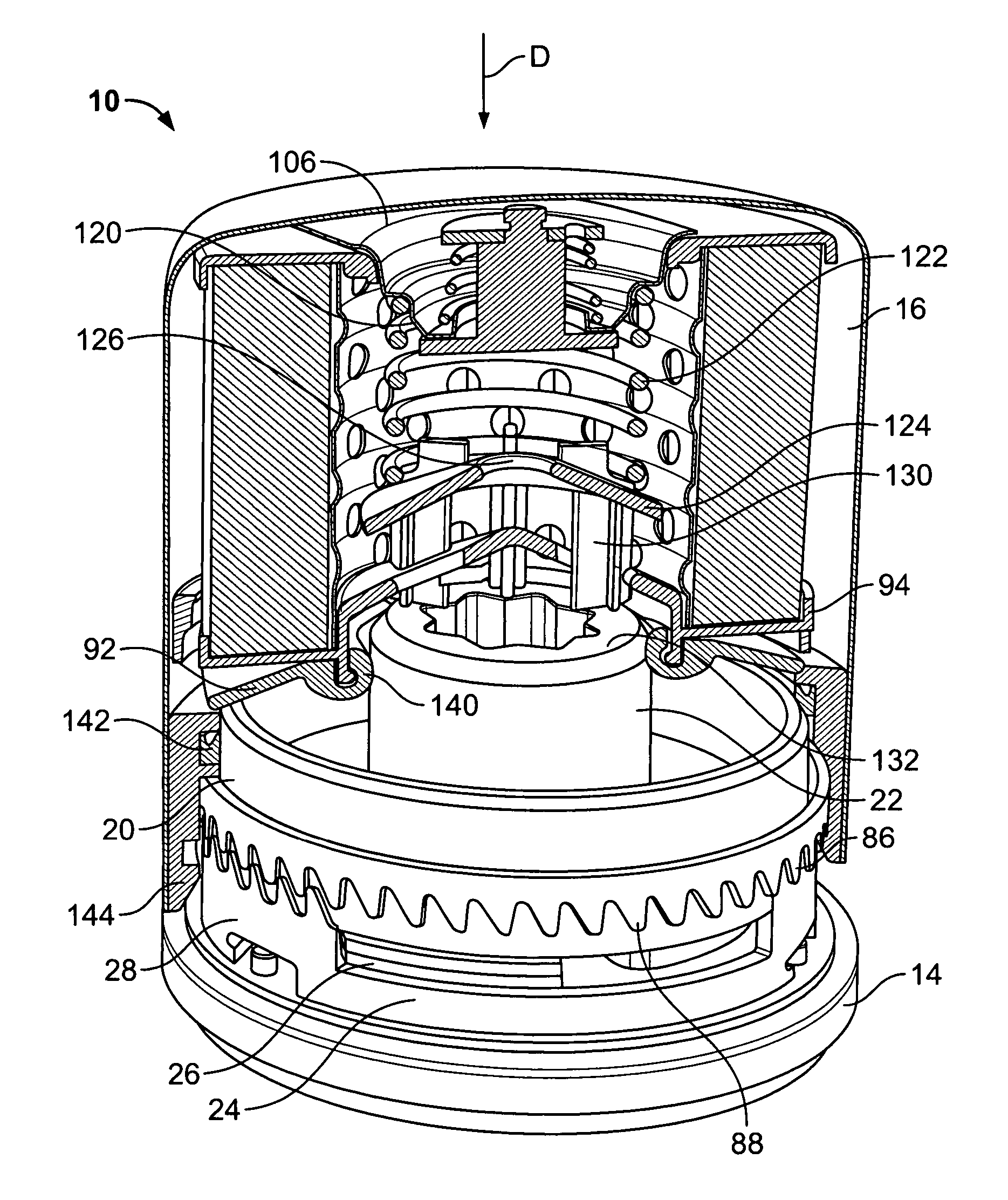 Oil filter assembly