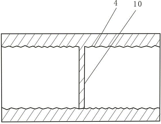 Connecting structure of high-voltage isolated buses